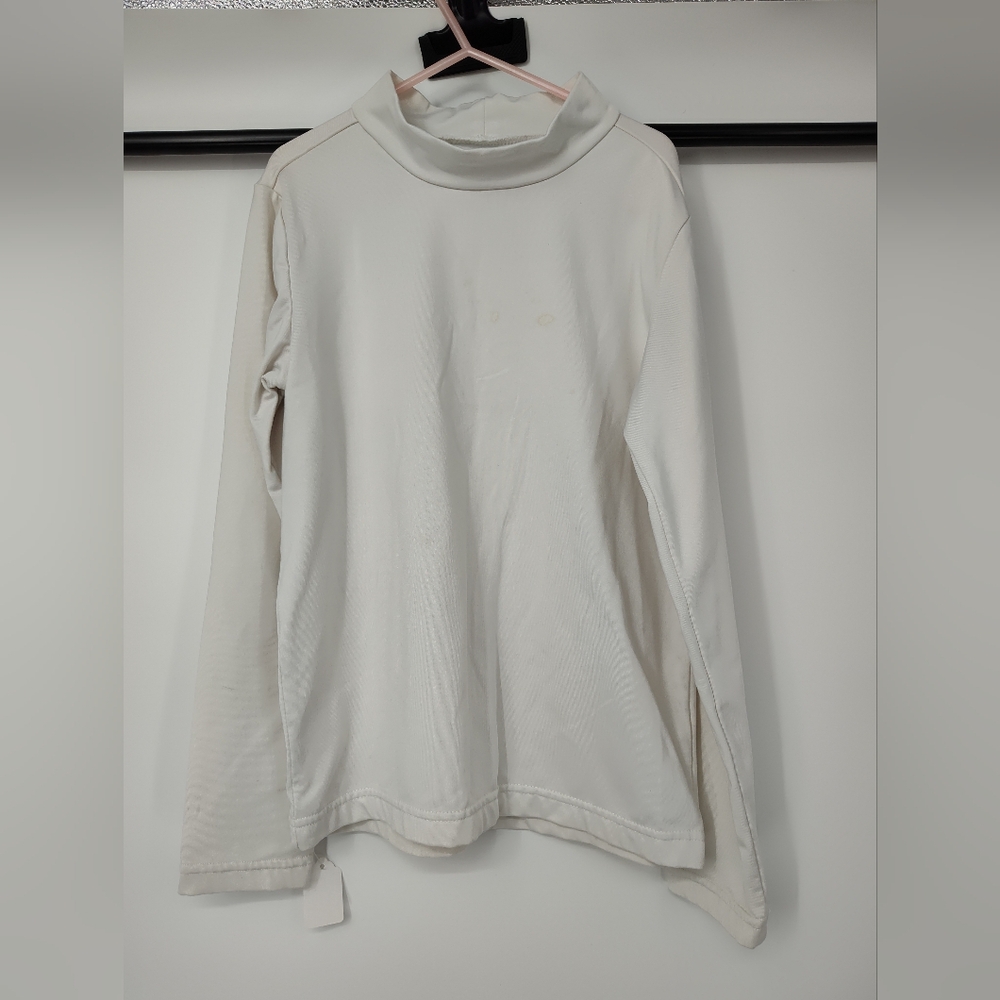 MTA Sport White Long Sleeve Sports Under Shirt Boys Size Medium 8/10